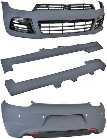 Bodykit Bumper set VW Scirocco 2008-2014 R-Look, Auto-onderdelen, Carrosserie en Plaatwerk, Ophalen of Verzenden