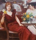 Léon Zeytline (1885-1962) - Élégantes à Paris