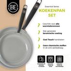 2dekans | BE Living Essential 2-delige Koekenpannenset - Ø, Ophalen of Verzenden, Zo goed als nieuw
