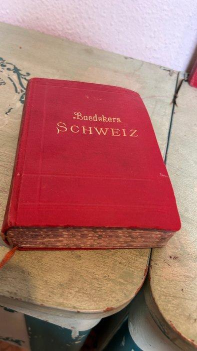 Karl Baedeker - Baedekers Reiseführer Schweiz, Spanien und, Antiek en Kunst, Antiek | Boeken en Bijbels