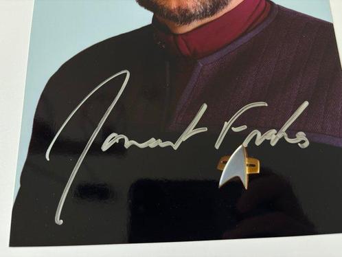 Star Trek The Next Generation - Signed by JONATHAN FRAKES, Verzamelen, Film en Tv