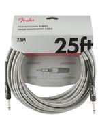 Fender Professional Tweed instrument kabel 7.5m wit, Muziek en Instrumenten, Verzenden, Nieuw