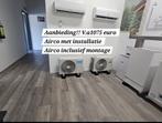 Airco monteur/installatie,split Airco unit inclusief montage, Afstandsbediening, Nieuw, 3 snelheden of meer, 100 m³ of groter