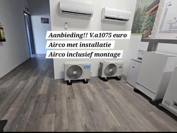Airco monteur/installatie,split Airco unit inclusief montage beschikbaar voor biedingen