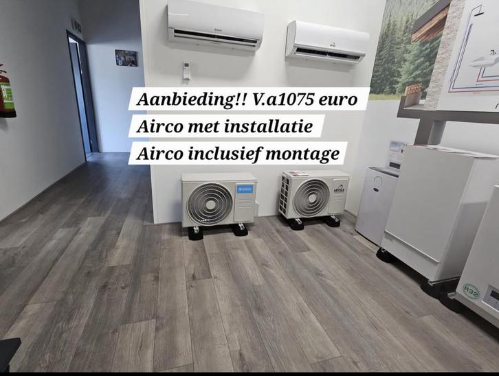 Airco monteur/installatie,split Airco unit inclusief montage, Witgoed en Apparatuur, Airco's, 100 m³ of groter, Koelen en Ontvochtigen