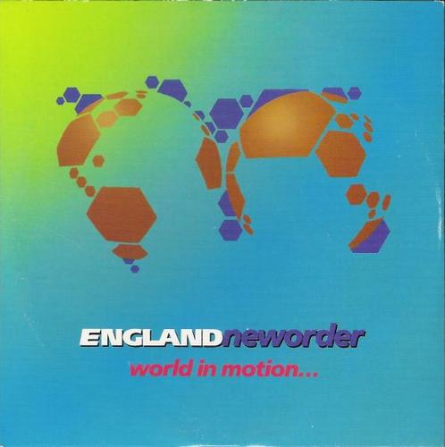 cd single card - Englandneworder - World In Motion..., Cd's en Dvd's, Cd Singles, Zo goed als nieuw, Verzenden