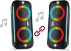 Bluetooth luidspreker Artsound Lightbeats M max. 40 Watt, Nieuw, Ophalen of Verzenden