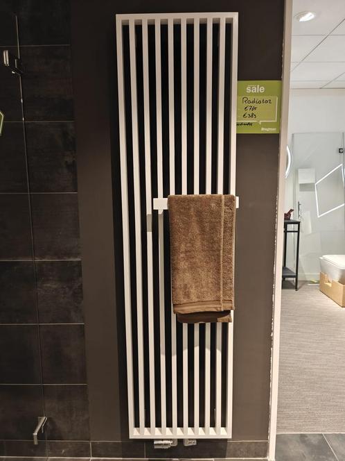 Showmodel designradiator 47x180cm wit - 0016, Doe-het-zelf en Verbouw, Verwarming en Radiatoren, Radiator, Nieuw, Ophalen
