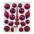Kerstballen set | PerfectLED | 19 stuks (Piek, Rood), Diversen, Kerst, Verzenden, Nieuw