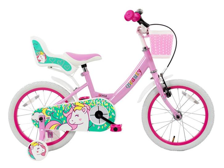 2Cycle Beauty kinderfiets 16 inch (4 tot 6 jaar) voor, Fietsen en Brommers, Fietsen | Meisjes, 16 inch, Nieuw, Verzenden