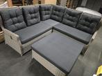 Showroommodel Ibiza dining hoek loungeset 4 delig, Ophalen of Verzenden, Nieuw