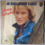 Johnny Hallyday - Un diable entouré danges - Single, Cd's en Dvd's, Vinyl Singles, Pop, Gebruikt, 7 inch, Single