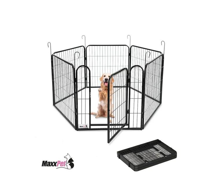 MaxxPet puppyren 60x60cm - 6 delig (Honden, Dier), Dieren en Toebehoren, Hondenbenches, Nieuw, Verzenden