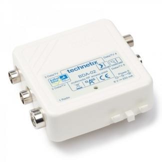 KabelKeur Coax versterker - Technetix BDA-02, Computers en Software, Pc- en Netwerkkabels, Nieuw, Verzenden