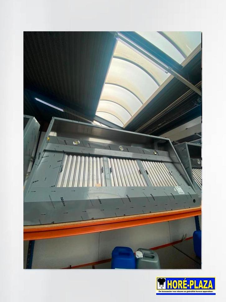 RVS Afzuigkap Combisteel 160x95cm | Met LED | Horeca Topper, Zakelijke goederen, Horeca | Keukenapparatuur, Nieuw zonder verpakking