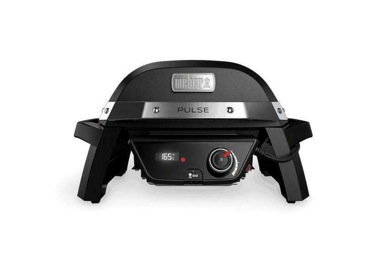 weber pulse 1000 elektrische barbecue black 81010053, Tuin en Terras, Elektrische barbecues, Nieuw