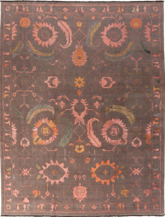 Designer tapijt met veel zijde - Vloerkleed - 398 cm - 308, Huis en Inrichting, Stoffering | Tapijten en Kleden