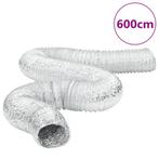 vidaXL Ventilatieslang Ø12,5 cm 6 m aluminium, Verzenden, Nieuw