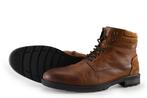 Nelson Veterboots in maat 45 Cognac, Overige kleuren, Verzenden, Boots, Zo goed als nieuw