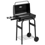 TRUUSK Houtskoolgrill Grillwagen Met Deksel, Planken, Wielen, Tuin en Terras, Houtskoolbarbecues, Verzenden, Nieuw, TRUUSK