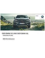 2015 BMW X5 EN X6 VERKORT INSTRUCTIEBOEKJE DUITS, Auto diversen, Handleidingen en Instructieboekjes