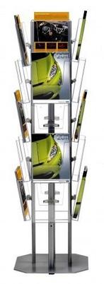 Folderstandaard Calypso 4x5 A4, Nieuw in verpakking