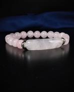 Prachtige eerste kwaliteit rozenkwartsarmband in