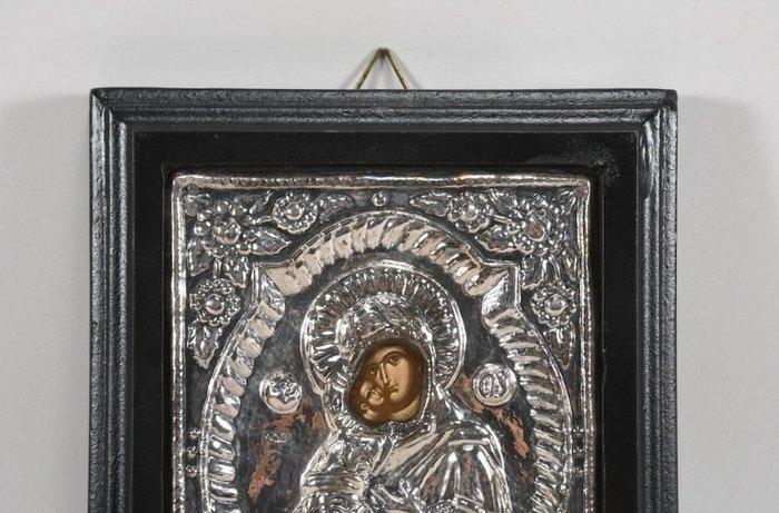 Icoon - Moeder Gods - .999 zilver, Antiek en Kunst, Antiek | Boeken en Bijbels