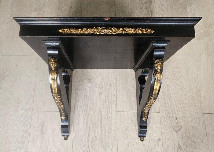 Wandtafel - Hout, goudverguld, IJzer, Brons - Wandtafel, Antiek en Kunst, Antiek | Overige Antiek