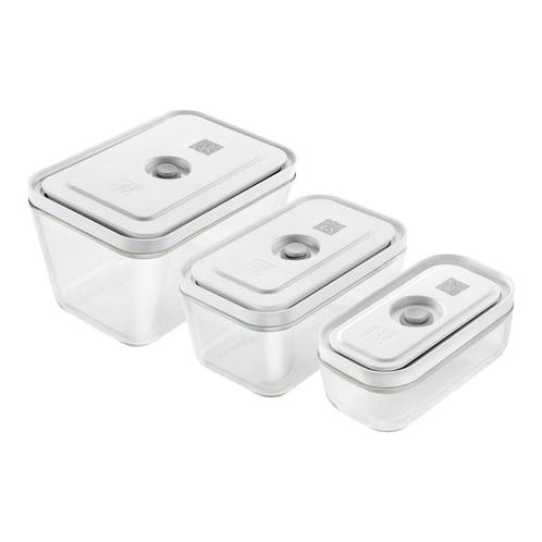Zwilling Vacuum Vershoudbakjes Fresh & Save - Grijs - 3 Deli, Huis en Inrichting, Keuken | Keukenbenodigdheden, Verzenden
