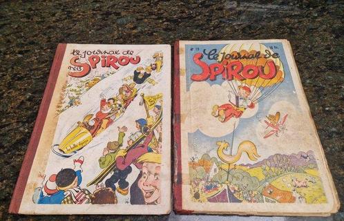 Spirou (magazine) - Recueils N°10 + N°13 - 2 Album - Eerste, Boeken, Stripboeken