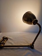kaartleeslamp / scharnierlamp - Messing