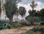 Adriaen Van Everdingen (1832-1912), Attrib.to - A summer, Antiek en Kunst