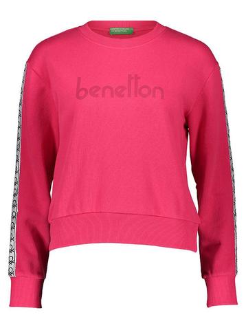 SALE -55% | Benetton Sweatshirt roze | OP=OP