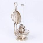 H. Hooijkaas - Olielamp met buikglas - NO RESERVE -, Antiek en Kunst
