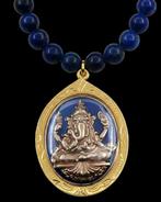 Lapis lazuli - Boeddhistische ketting - Reliekhouder - God, Antiek en Kunst