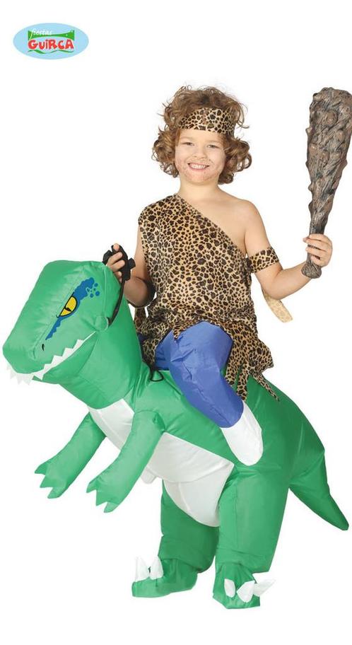 Opblaasbaar Dinosaurus Kostuum Kind, Kleding | Dames, Carnavalskleding en Feestkleding, Nieuw, Ophalen of Verzenden