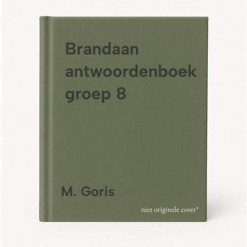 Brandaan antwoordenboek groep 8 9789034546203 M. Goris, Boeken, Schoolboeken, Gelezen, Verzenden