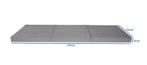 Dik opvouwbaar campingmatras 195x80x15 cm - Wasbare hoes..., Huis en Inrichting, Slaapkamer | Matrassen en Bedbodems, Ophalen of Verzenden