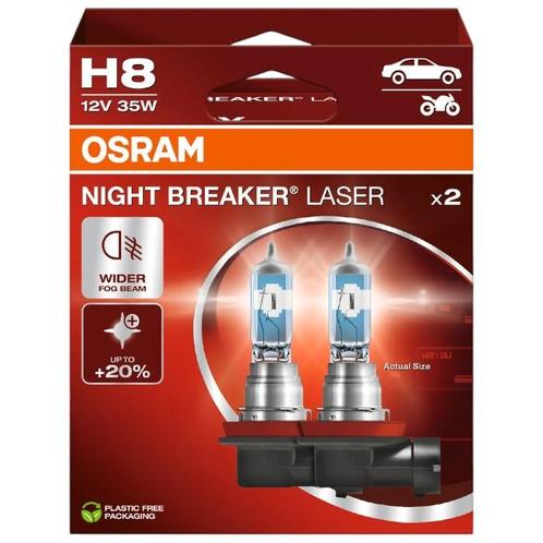 Osram H8 Night Breaker Laser +150% 64212NL-2HB Autolampen, Auto-onderdelen, Verlichting, Nieuw, Verzenden