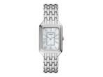 Fossil RAQUEL ES5306 - Dames Horloge - 26 mm - Zilverkleurig, Verzenden, Zo goed als nieuw, Fossil
