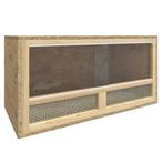 vidaXL Terrarium 60x30x30 cm bewerkt hout, Dieren en Toebehoren, Knaagdieren en Konijnen | Hokken en Kooien, Verzenden, Nieuw