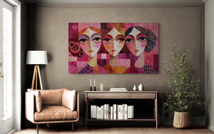 JD Paris - #2 - Women in Shards, Antiek en Kunst, Kunst | Schilderijen | Modern