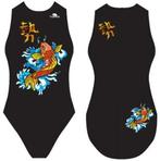 Special Made Turbo Waterpolo badpak FISH SPOT, Watersport en Boten, Verzenden, Nieuw