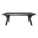 Murcia negro uittrektafel exclusive 204/264x102 cm - matt, Huis en Inrichting, Ophalen of Verzenden, Nieuw