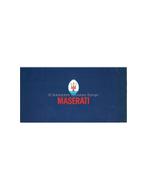 1974 MASERATI PORTFOLIO PROGRAMMA BROCHURE, Boeken, Auto's | Folders en Tijdschriften, Nieuw, Author