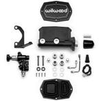Wilwood Compact Tandem M/C - 1in Bore - w/Bracket and Valve, Ophalen of Verzenden, Nieuw