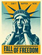 Shepard Fairey (OBEY) (1970) - Fall of Freedom Liberty