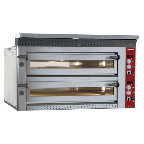 Elektrische pizza-oven, 2x 9 pizza's Ø 350 mm, Zakelijke goederen, Horeca | Keukenapparatuur, Verzenden