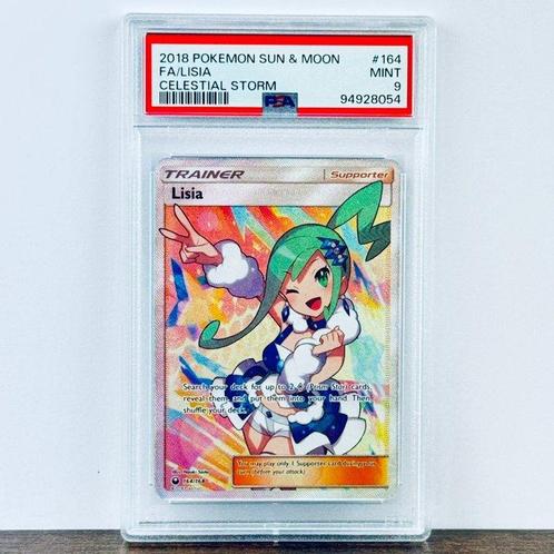 Pokémon Graded card - Lisia 164 - Pokémon - PSA 9, Hobby en Vrije tijd, Verzamelkaartspellen | Pokémon